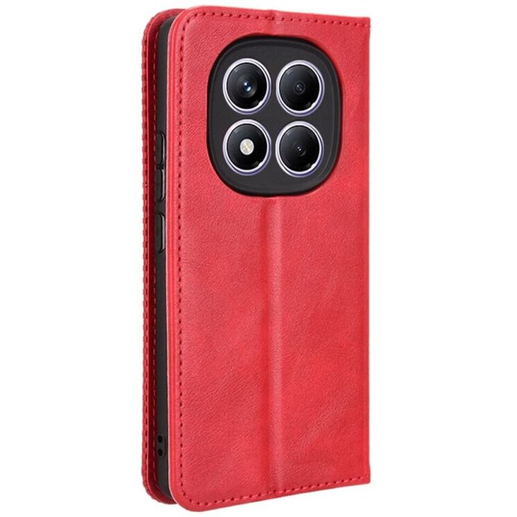 Чехол Deexe Retro Style для Xiaomi Redmi Note 14 Pro - Red: фото 6 из 7