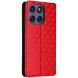 Чехол Deexe Rhombus Book для Motorola Edge 60 / Edge 60 Fusion - Red (379608R). Фото 8 из 10