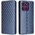 Чехол Deexe Rhombus Book для Motorola Edge 60 Pro - Blue: фото 1 из 9