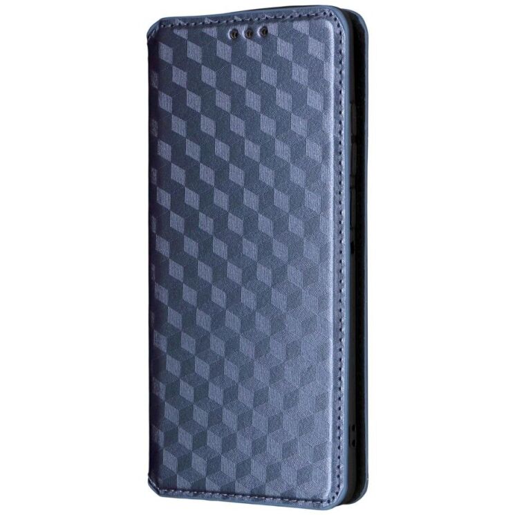 Чохол Deexe Rhombus Book для Motorola Edge 60 Pro - Blue: фото 6 з 9