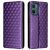 Чохол Deexe Rhombus Book для Motorola Moto G05 / Moto E15 - Purple: фото 1 з 10