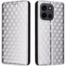 Чохол Deexe Rhombus Book для OnePlus Nord 6 - Silver: фото 1 з 10