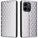 Чохол Deexe Rhombus Book для OnePlus Nord 6 - Silver (411901S). Фото 1 з 10