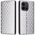 Чохол Deexe Rhombus Book для OnePlus Nord 6 - Silver: фото 1 з 10