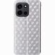 Чохол Deexe Rhombus Book для OnePlus Nord 6 - Silver (411901S). Фото 7 з 10