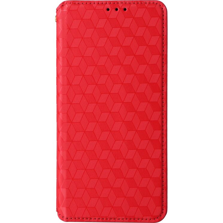 Чохол Deexe Rhombus Book для Xiaomi Poco F9 Ultra - Red: фото 7 з 10
