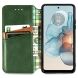 Чохол Deexe Rhombus Wallet для Motorola Moto G24 Power - Green (347906G). Фото 2 з 6