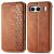 Чехол Deexe Rhombus Wallet для OnePlus Nord 4 - Brown: фото 1 из 6
