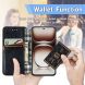 Чехол Deexe Rhombus Wallet для OPPO A3x / A3 / A40m - Blue (365326L). Фото 6 из 9