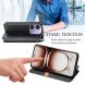 Чехол Deexe Rhombus Wallet для OPPO A3x / A3 / A40m - Blue (365326L). Фото 7 из 9