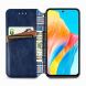 Чехол Deexe Rhombus Wallet для OPPO A98 - Blue (328437L). Фото 2 из 6
