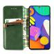 Чохол Deexe Rhombus Wallet для Samsung Galaxy M62 - Green (294312G). Фото 4 з 13