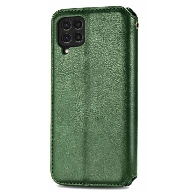 Чохол Deexe Rhombus Wallet для Samsung Galaxy M62 - Green: фото 3 з 13
