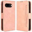 Чехол Deexe Wallet Stand для Google Pixel 9a - Pink (375403P)