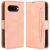 Чехол Deexe Wallet Stand для Google Pixel 9a - Pink: фото 1 из 7