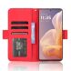 Чохол Deexe Wallet Stand для Motorola Moto G85 - Red (357010R). Фото 3 з 7