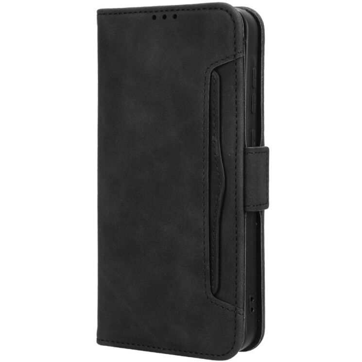 Чехол Deexe Wallet Stand для Samsung Galaxy A35 (A356) - Black: фото 6 из 7