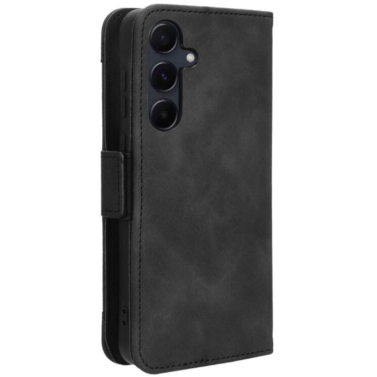 Чехол Deexe Wallet Stand для Samsung Galaxy A35 (A356) - Black: фото 7 из 7
