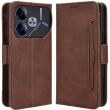 Чохол Deexe Wallet Stand для TECNO Pova 6 - Brown (354102Z)
