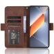 Чехол Deexe Wallet Stand для TECNO Pova 6 - Brown (354102Z). Фото 2 из 8
