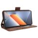 Чехол Deexe Wallet Stand для TECNO Pova 6 - Brown (354102Z). Фото 3 из 8