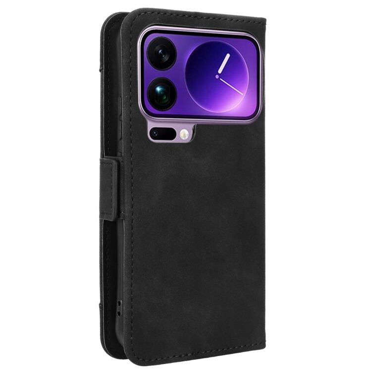 Чехол-книжка с кармашками Deexe Wallet Stand для Xiaomi 17 Pro - Black (390711B) Чехол-книжка с кармашками Deexe Wallet Stand для Xiaomi 17 Pro - Black: фото 6 из 15