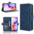Чехол Deexe Wallet Stand для ZTE Nubia V70 Max - Blue (381201L)