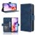 Чехол Deexe Wallet Stand для ZTE Nubia V70 Max - Blue: фото 1 из 15