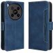 Чехол Deexe Wallet Stand для ZTE Nubia V70 Max - Blue (381201L). Фото 9 из 15