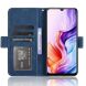 Чехол Deexe Wallet Stand для ZTE Nubia V70 Max - Blue (381201L). Фото 5 из 15
