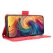 Чехол Deexe Wallet Stand для ZTE Nubia V70 - Red (381501R). Фото 4 из 7