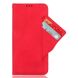 Чехол Deexe Wallet Stand для ZTE Nubia V70 - Red (381501R). Фото 2 из 7