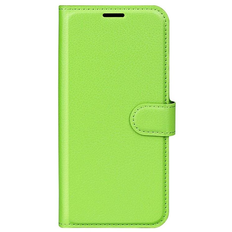 Чехол-книжка Deexe Book Type для Motorola Moto G24 / G04 / G04s / E14 - Green: фото 4 из 8
