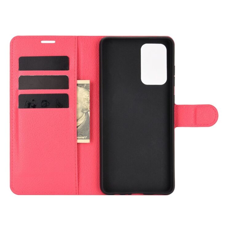 Чехол-книжка Deexe Book Type для Samsung Galaxy A52 (A525) / A52s (A528) - Red: фото 3 из 6