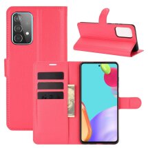Чехол-книжка Deexe Book Type для Samsung Galaxy A52 (A525) / A52s (A528) - Red: фото 1 из 6
