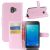 Чехол-книжка Deexe Book Type для Samsung Galaxy J2 Core (J260) - Pink: фото 1 из 6