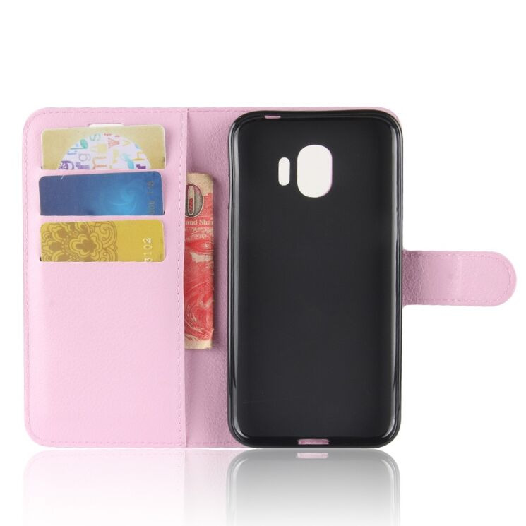 Чохол-книжка Deexe Book Type для Samsung Galaxy J2 Core (J260) - Pink: фото 3 з 6