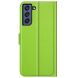 Чехол-книжка Deexe Book Type для Samsung Galaxy S21 FE (G990) - Green (230627G). Фото 4 из 8
