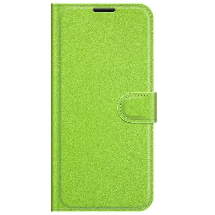 Чехол-книжка Deexe Book Type для Samsung Galaxy S21 FE (G990) - Green: фото 3 из 8
