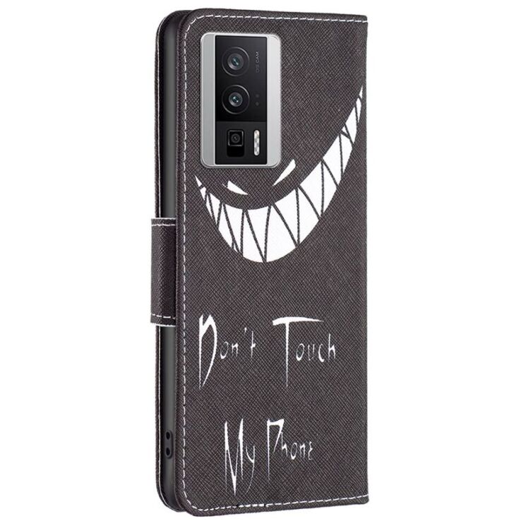 Чохол-книжка Deexe Color Wallet для Xiaomi Poco F5 Pro / Redmi K60 / Redmi K60 Pro - Don't Touch My Phone: фото 4 з 8
