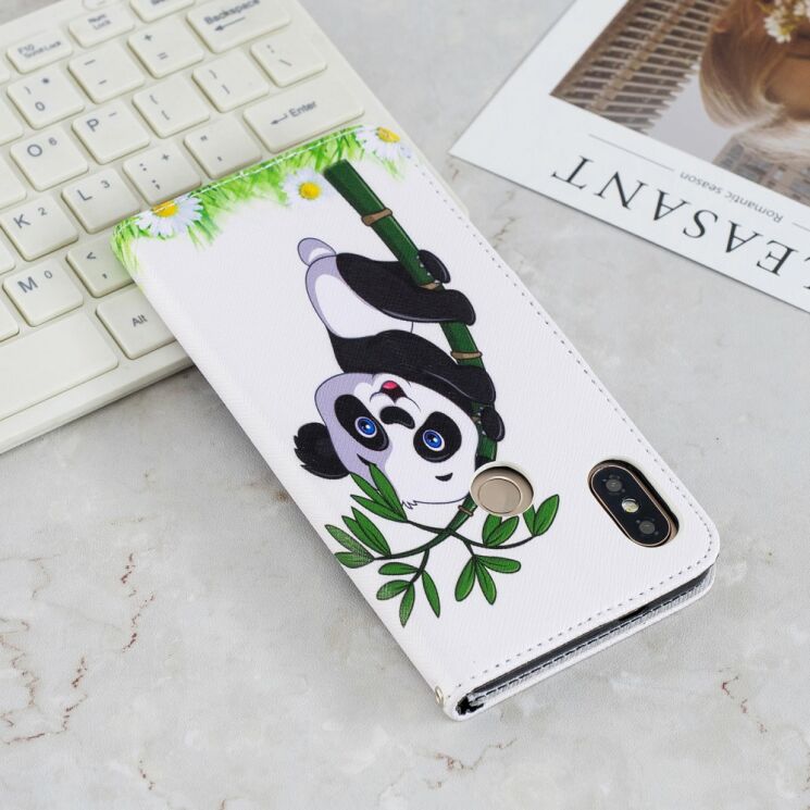 Чохол-книжка Deexe Color Wallet для Xiaomi Redmi Note 5 / Note 5 Pro - Panda Pattern: фото 10 з 11