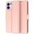 Чехол-книжка Deexe Faro Wallet для OPPO Reno 13 F/FS 5G - Rose Gold: фото 1 из 7