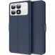 Чехол-книжка Deexe Faro Wallet для Xiaomi 14T - Blue (365701L). Фото 1 из 7