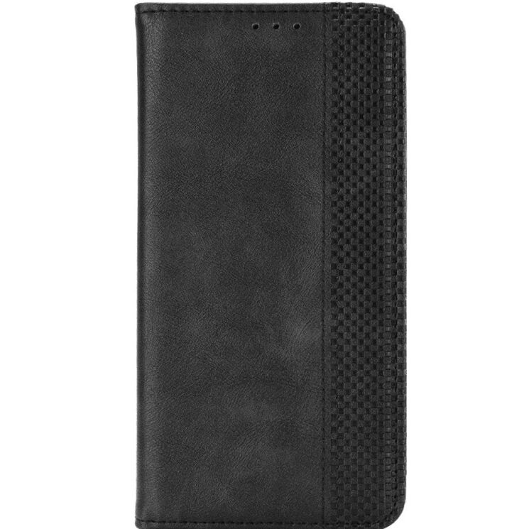 Чохол-книжка Deexe Retro Style для Nothing Phone (4b) - Black (218407B) Чохол-книжка Deexe Retro Style для Nothing Phone (4b) - Black: фото 3 з 17