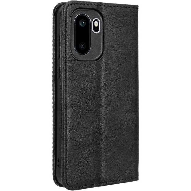 Чехол-книжка Deexe Retro Style для OnePlus 15R / Ace 6 / Ace 6T - Black: фото 8 из 19
