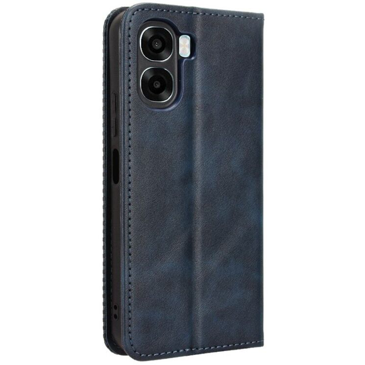 Чохол-книжка Deexe Retro Style для OPPO A6x - Blue: фото 7 з 19