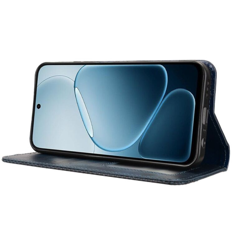 Чохол-книжка Deexe Retro Style для OPPO A6x - Blue: фото 6 з 19