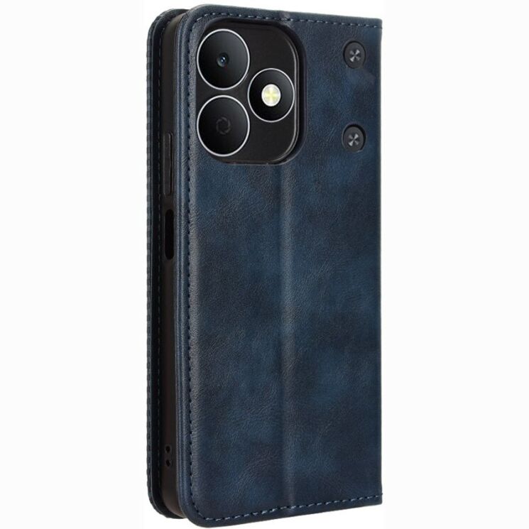 Чохол-книжка Deexe Retro Style для Realme Note 80 - Blue (412401L) Чохол-книжка Deexe Retro Style для Realme Note 80 - Blue: фото 8 з 20