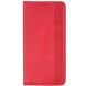 Чехол-книжка Deexe Retro Style для TECNO Spark 50 - Red (432403R). Фото 4 из 19