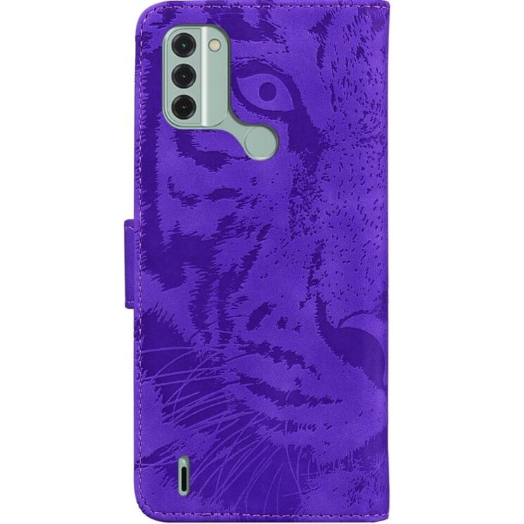 Чохол-книжка Deexe Tiger для Nokia C31 - Purple: фото 6 з 7